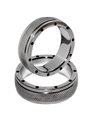 Metal Hard - Anello Fallico in Acciaio 40 MM