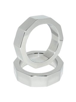 Metal Hard - Penis and Testicle Nut Ring 55 MM