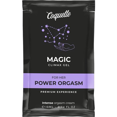 Coquette Magic Climax - Gel Orgasmico per Lei - Formato Tascabile 10 ML