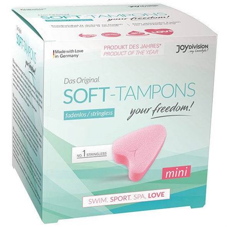 Joydivision Soft-Tampons - Tamponi Vaginali Mini 3 Unità