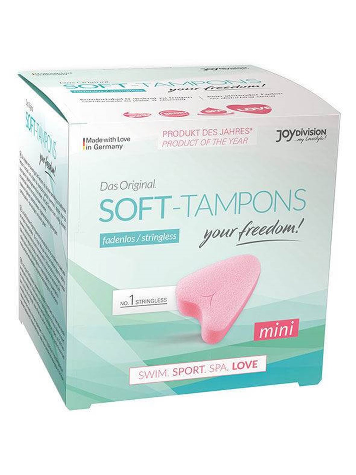 Joydivision Soft-Tampons - Tamponi Vaginali Mini 3 Unità