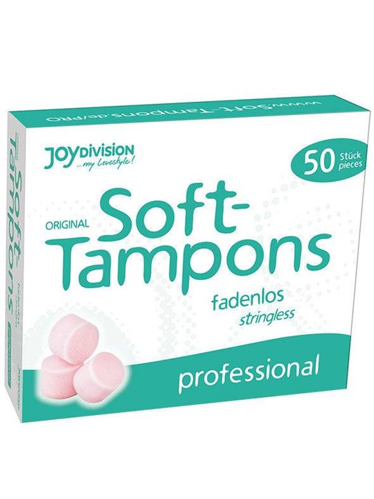 Joydivision Soft-Tampons - Tamponi Vaginali Professional 50 Unità