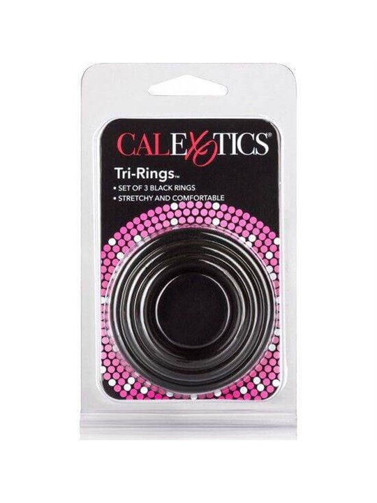 California Exotics - Tri-Rings Black