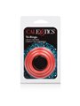 CalExotics Tri-Rings - Set di 3 Anelli Fallici in Silicone - Rosso