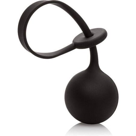 CalExotics Weighted Lasso Ring - Anello Fallico in Silicone con Peso - 110 GR