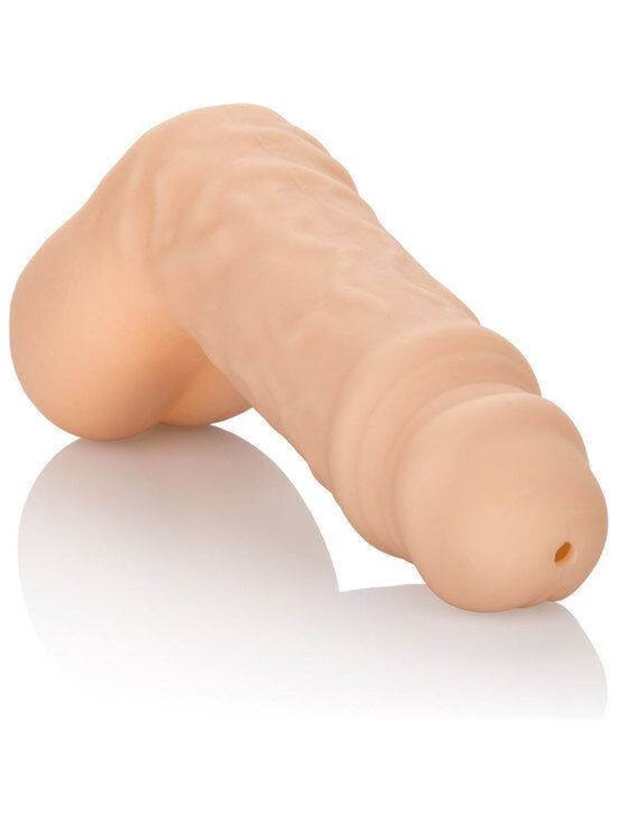 CalExotics Stand To Pee Packer - Pene Realistico per Urinare in Piedi - Avorio
