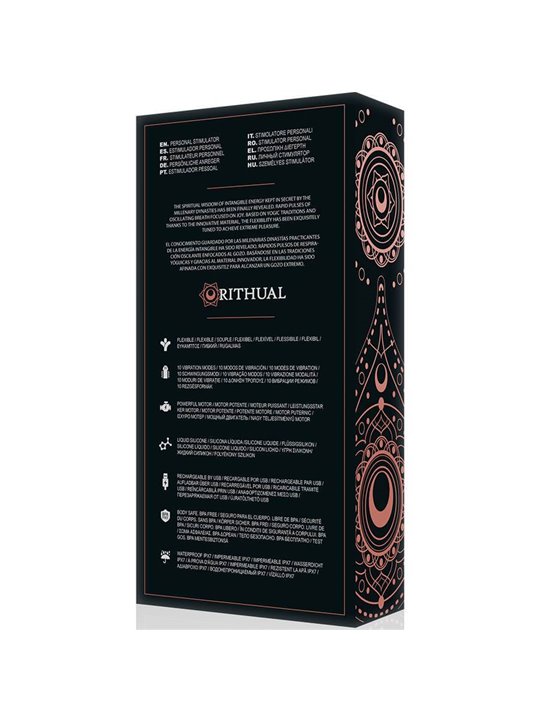 Rithual- Kriya G-Spot Stimulator Rechargeable Black