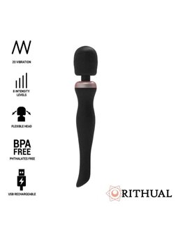 Rithual- Akasha Wand Rechargeable  2.0 Black