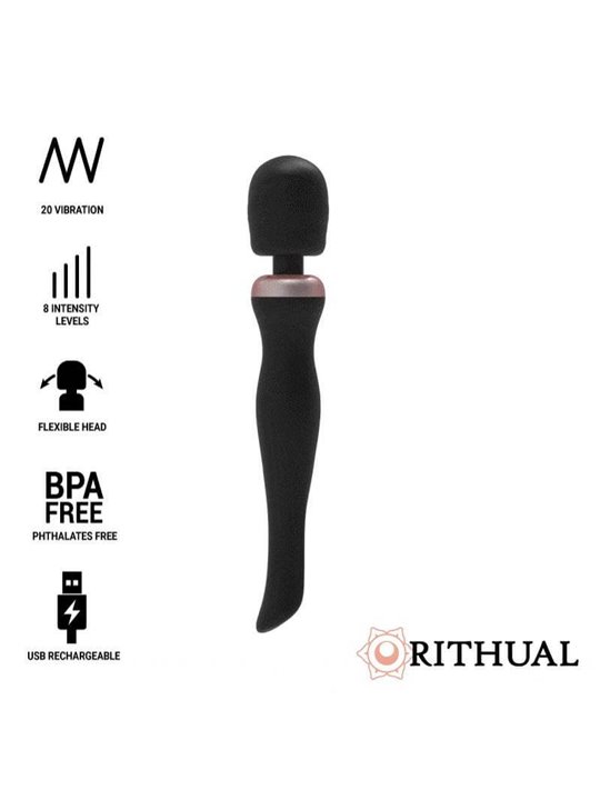 Rithual- Akasha Wand Rechargeable  2.0 Black