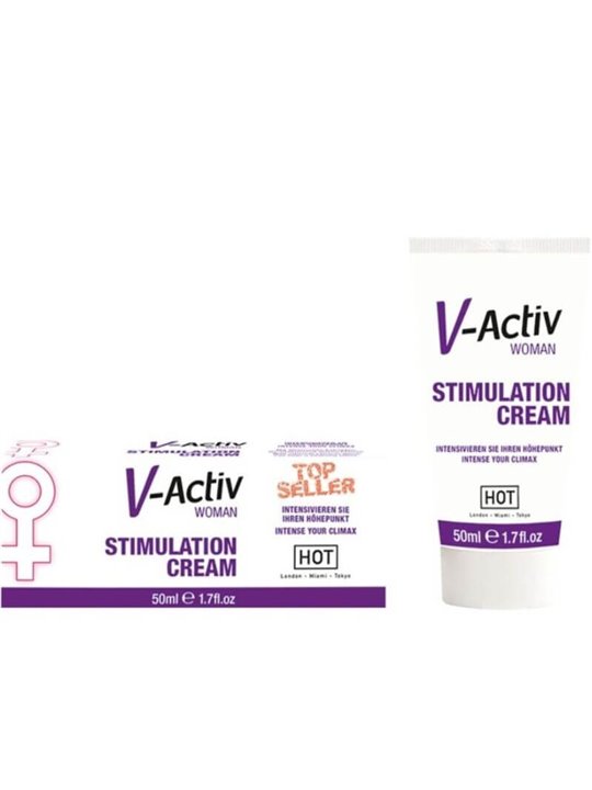 Hot - V-Activ Stimulation Cream Woman 50ML