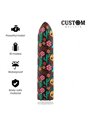 Custom Bullets - Vibratore Bullet in Silicone con Design Floreale