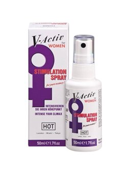 Hot V-Activ Stimulation - Spray per il Piacere Erotico della Donna 50 ML