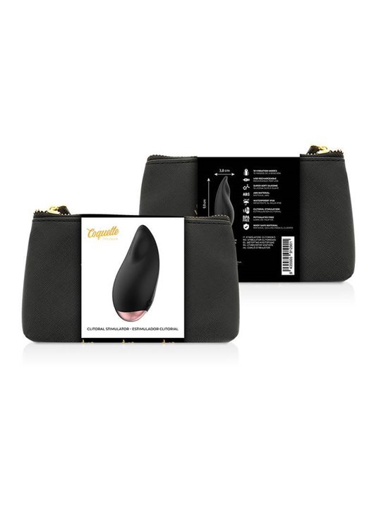 Coquette Toys - Clitorial Stimulator Black / Gold Drop