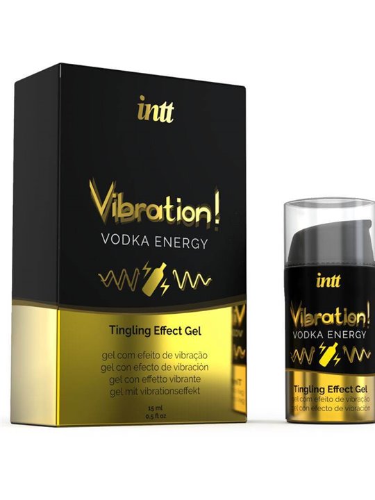 Intt - Powerful Intimate Stimulant Liquid Vibrating Gel Vodka 15ML