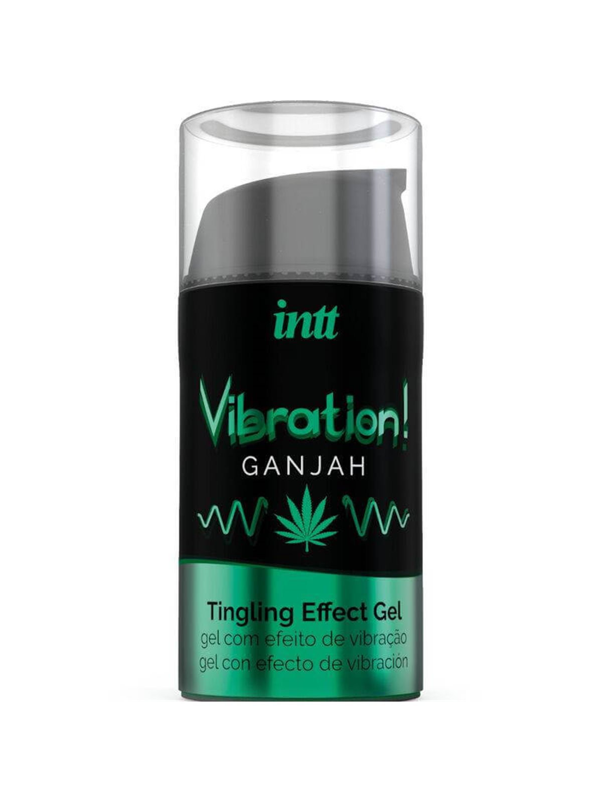Intt - Powerful Intimate Stimulant Liquid Vibrating Gel Cannabis 15Ml