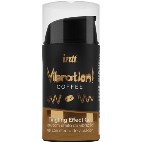 Intt - Powerful Intimate Stimulant Liquid Vibrating Gel Caf 15ML