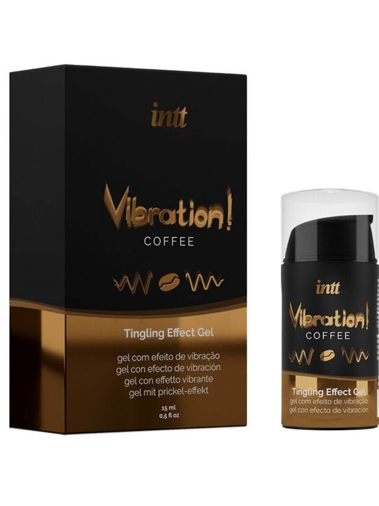 Intt - Powerful Intimate Stimulant Liquid Vibrating Gel Caf 15ML