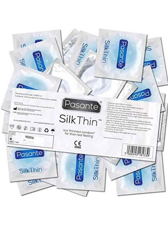 Pasante - Condoms Silk Thinest 144 Units