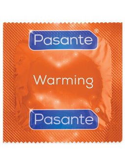 Pasante - Condoms Warming Effect Bag 144 Units
