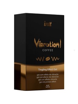 Intt - Powerful Intimate Stimulant Liquid Vibrating Gel Caf 15ML
