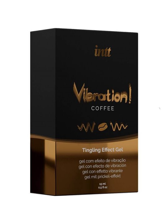 Intt - Powerful Intimate Stimulant Liquid Vibrating Gel Caf 15ML