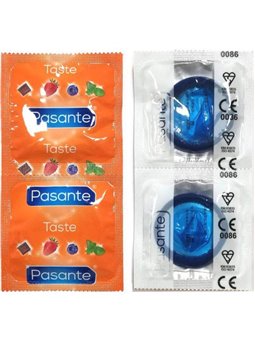 Pasante - Condoms Flavor Blueberry Bag 144 Units