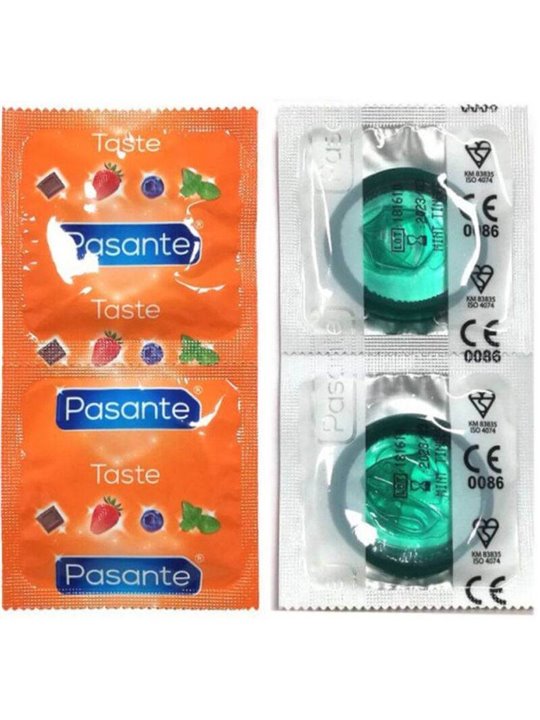 Pasante - Condoms Flavor Mint Bag 144 Units