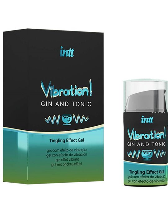 Intt - Powerful Intimate Stimulant Liquid Vibrator Gel Gin & Tonic 15Ml