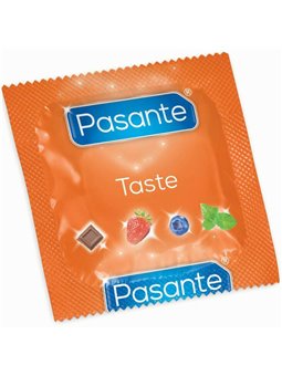 Pasante - Condoms Flavor Chocolate Temptation Bag 144 Units