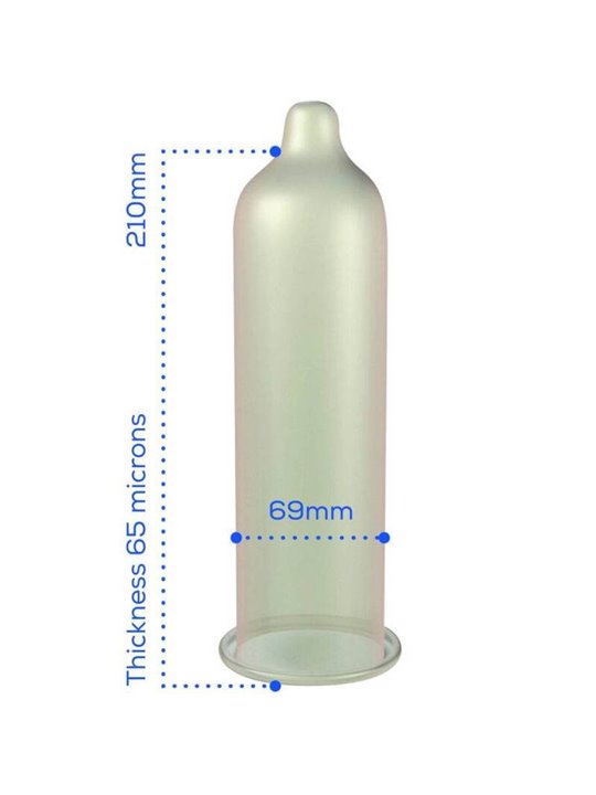 Pasante - Condoms Size Super King Bag 144 Units