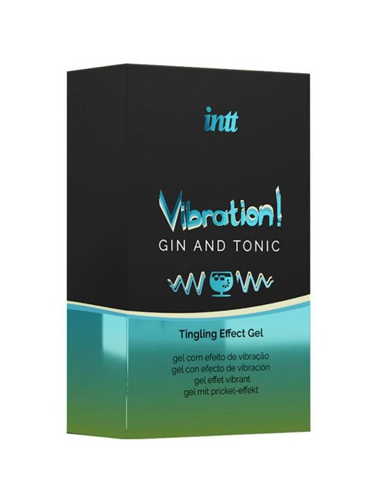 Intt - Powerful Intimate Stimulant Liquid Vibrator Gel Gin & Tonic 15Ml