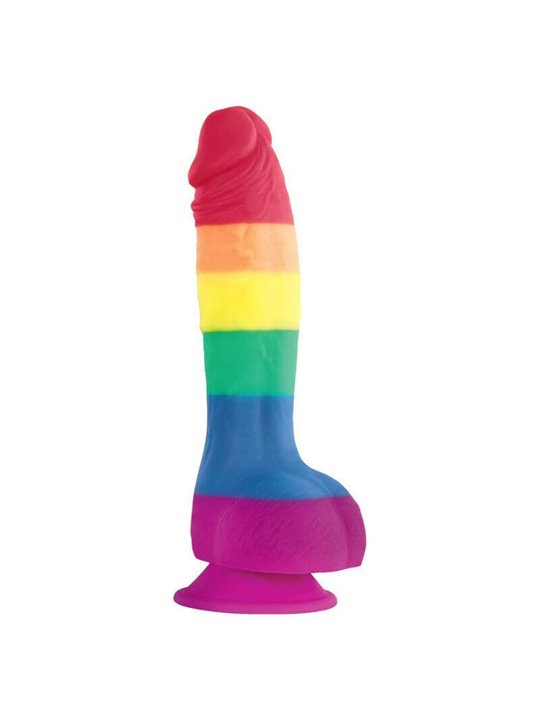 Ns Novelties - Fallo Realistico Vaginale Anale con Ventosa Pride Edition 6 Inch Dildo