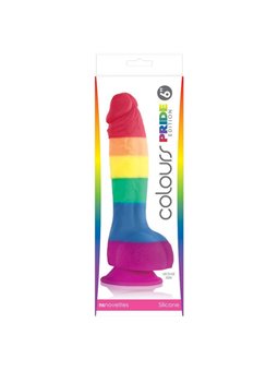 Ns Novelties - Fallo Realistico Vaginale Anale con Ventosa Pride Edition 6 Inch Dildo
