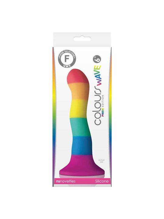 Pride - Lgbt Flag Dildo Wave 17 CM