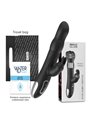 Brilly Glam Moebius - Vibratore Rabbit in Silicone con Testa Rotante - Nero