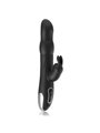 Brilly Glam Moebius - Vibratore Rabbit in Silicone con Testa Rotante - Nero