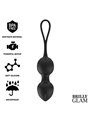Brilly Glam Vibrating Kegel Training - Palline Vaginali Vibranti con Telecomando - Nero