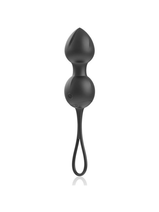 Brilly Glam Vibrating Kegel Training - Palline Vaginali Vibranti con Telecomando - Nero