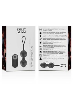 Brilly Glam - Vibrating Kegel Beads Remote Control