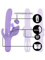 Intense - Billie Multifunction Rechargeable Vibrator Suction & Pulsing Purple