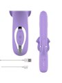 Intense - Billie Multifunction Rechargeable Vibrator Suction & Pulsing Purple