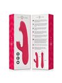 Intense - Dua Multifunction Rechargeable Vibrator Up & Down With Red Tongue