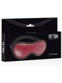 Fetish Submissive Dark Room - Vegan Leather Mask with Neoprene Lining