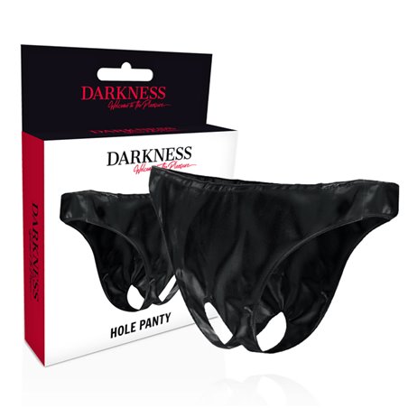 Darkness Hole Panty - Slip Unisex con Cavallo Aperto - Taglia Unica
