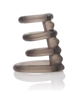 CalExotics Support Master Triple Smooth - Anello Fallico Triplo in Silicone