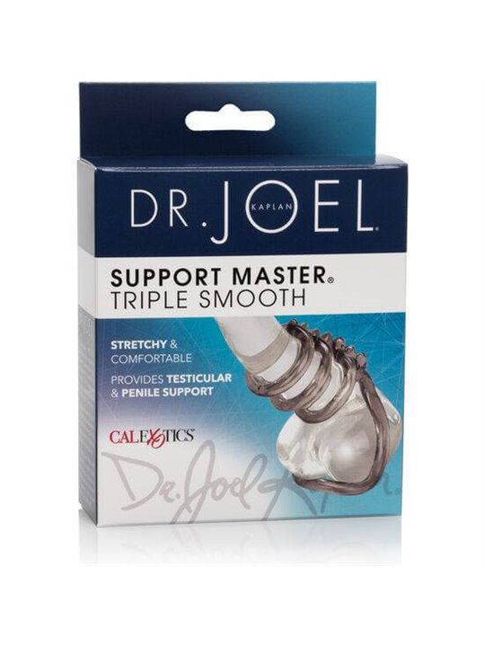 CalExotics Support Master Triple Smooth - Anello Fallico Triplo in Silicone