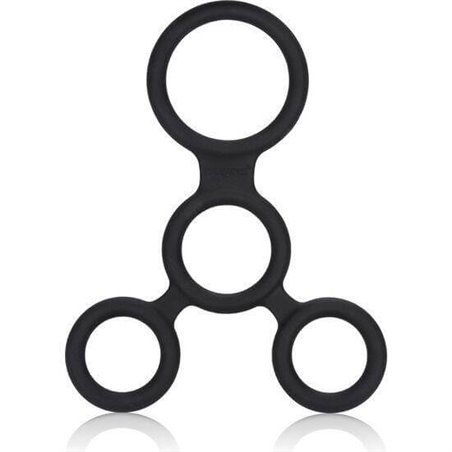 CalExotics Full Erection Spreader - Anello Fallico Multiplo in Silicone