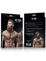 Fetish Submissive Attitude - Eco-Leather Chest Harness with Double Support and Studs for Men