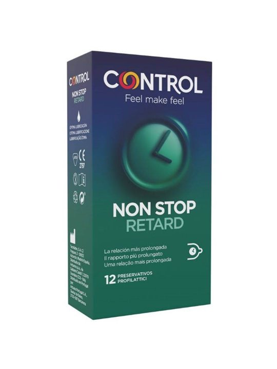Control - Preservativi Ritardanti Non Stop 12 Unità