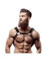 Fetish Submissive Attitude - Men'S Eco-Leather Chest Harness With Studs